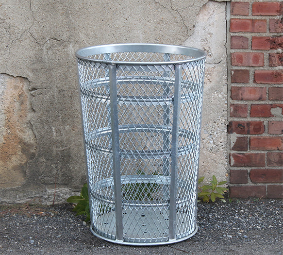 45 Gallon Wire Mesh Trash Can