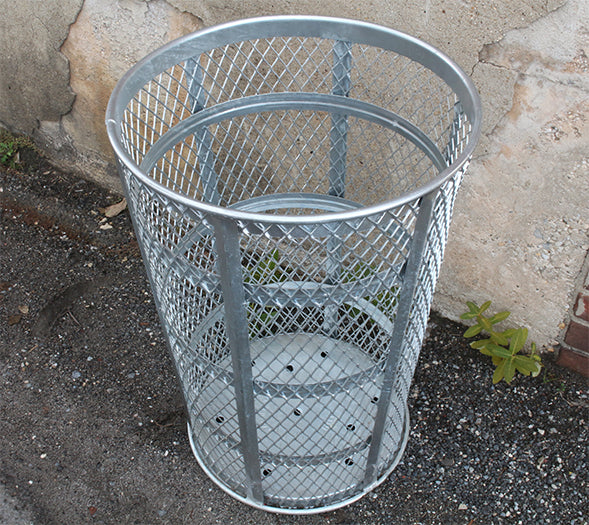 45 Gallon Wire Mesh Trash Can