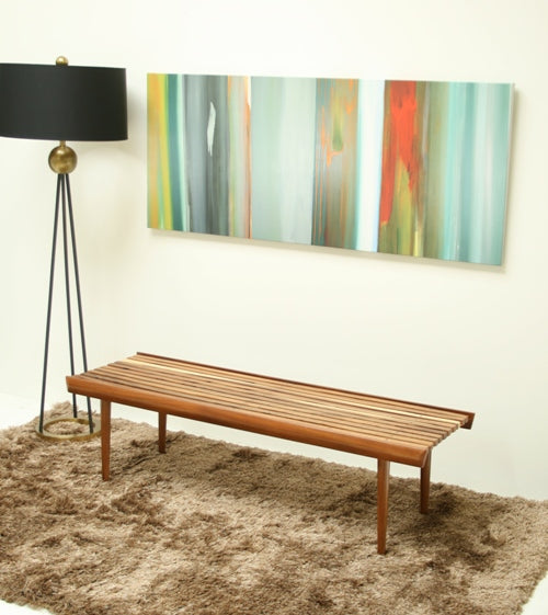 Pasadena Slat Bench or Coffee Table 8