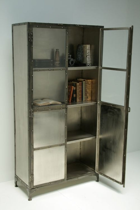 BK 18 Bookcase in Antique Nickel Finish 1 9