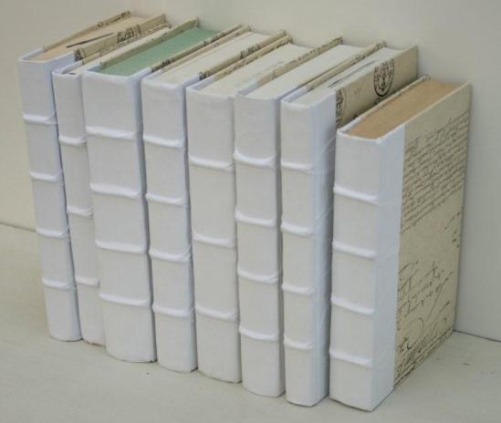 All White Books by the Foot 2 8