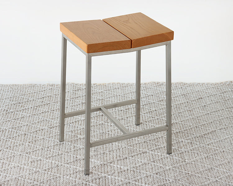 Natural Ash Counter Stool