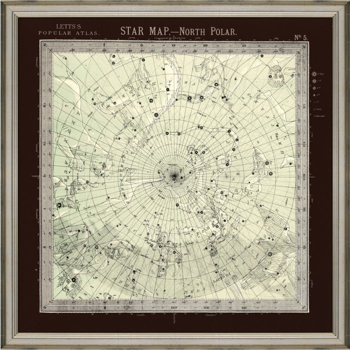 Star Map 6 22 5 x 22 5 1