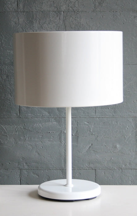 Modern White Enamel Table Lamp 7