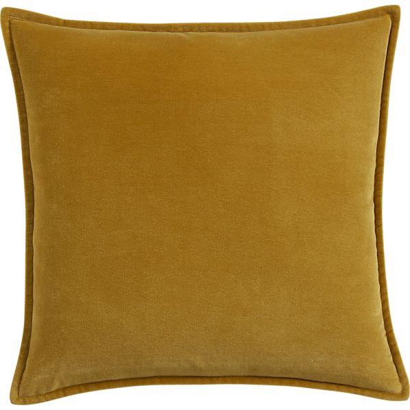 Dijon Velvet Pillow 1