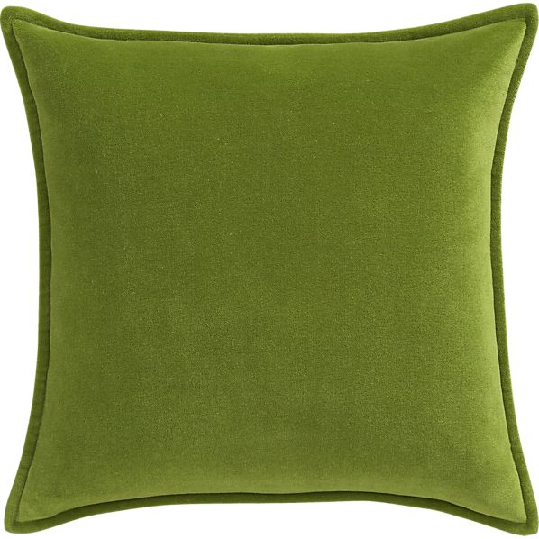 Fern Velvet Pillow 1