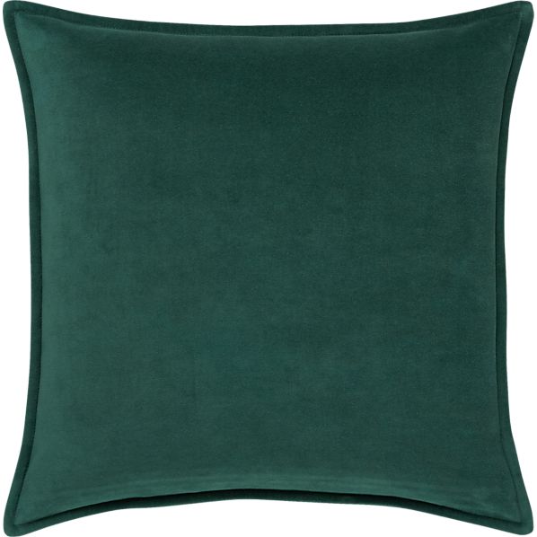 Peacock Velvet Pillow 1