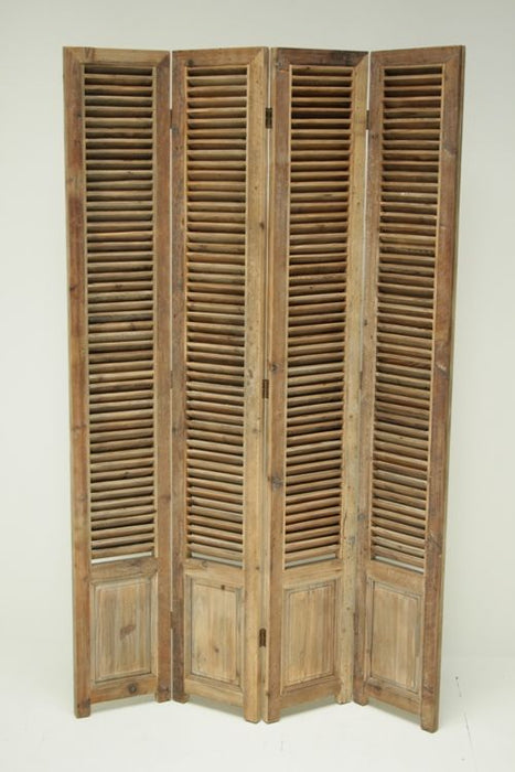 Reclaimed Bleached Pine Screen 8