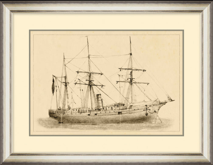 Steam Ship 22 x 17 1