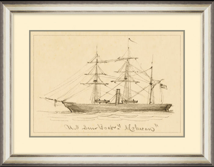 US Steam Boat 22 x 17 1