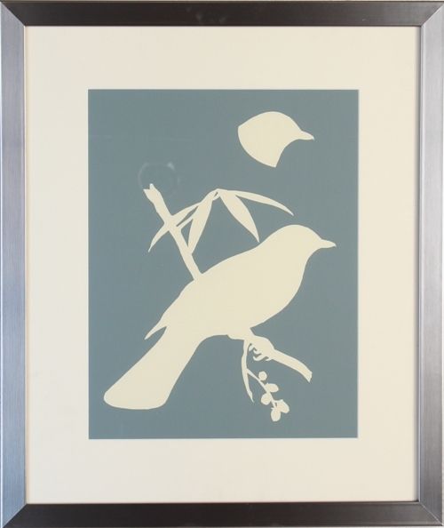Bird Silhouette 22W x 26H
