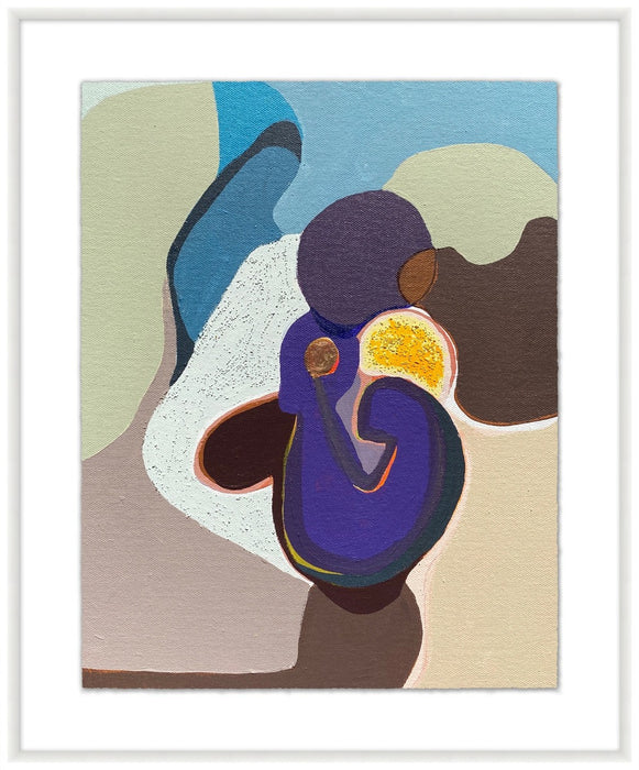 Colliding Shapes II 30W X 36H
