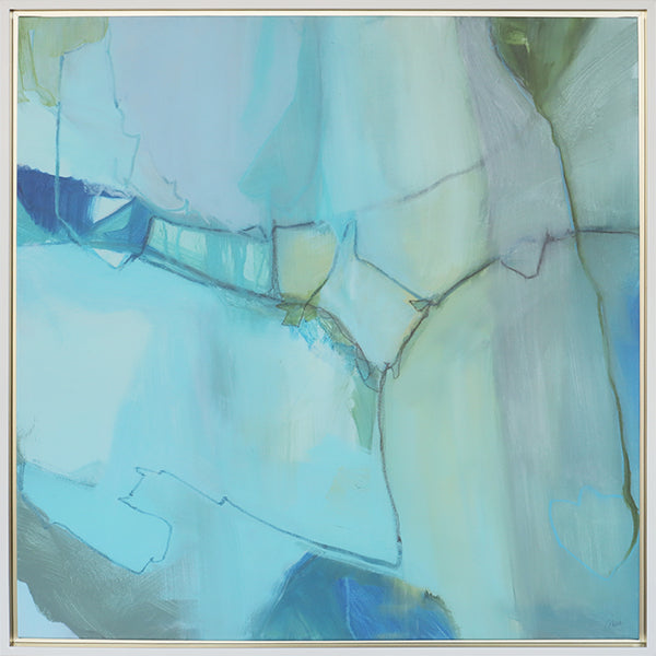Waterfall XI 41.75W x 41.75H - Cleared Art