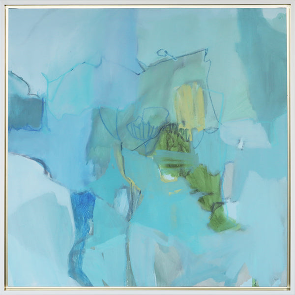 Waterfall XII 41.75W x 41.75W - Cleared Art