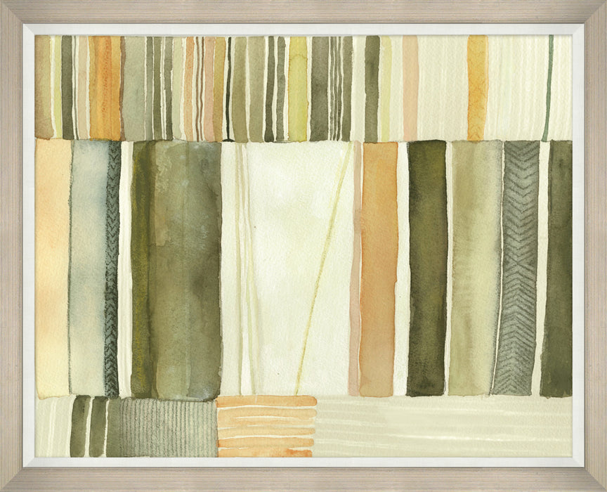 Painted Textile 39W x 31H