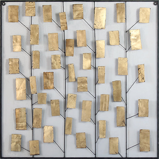 ABST800 Iron Tree Wall Sculpture 48W x 48H
