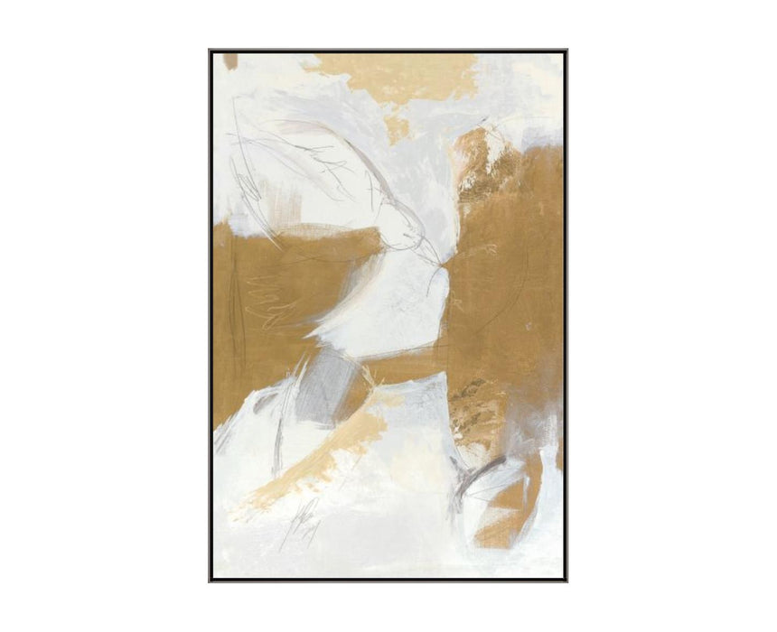 Burden Of Peace 38W X 54H SILVER FRAME