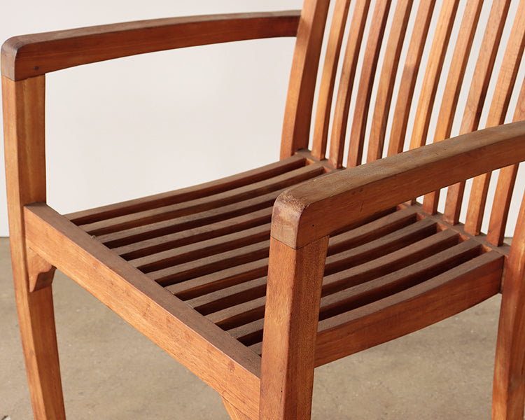 Refurbished Teak Arm Chair