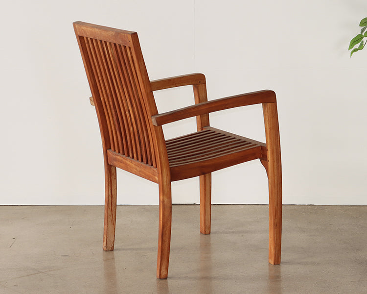 Refurbished Teak Arm Chair