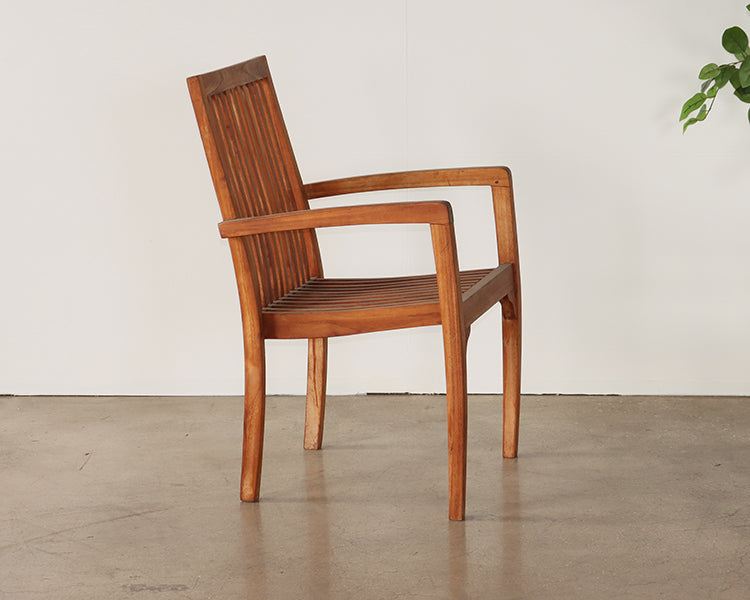 Refurbished Teak Arm Chair