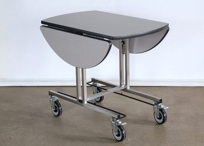 BARCART14 Rolling Room Service Cart with Leaves