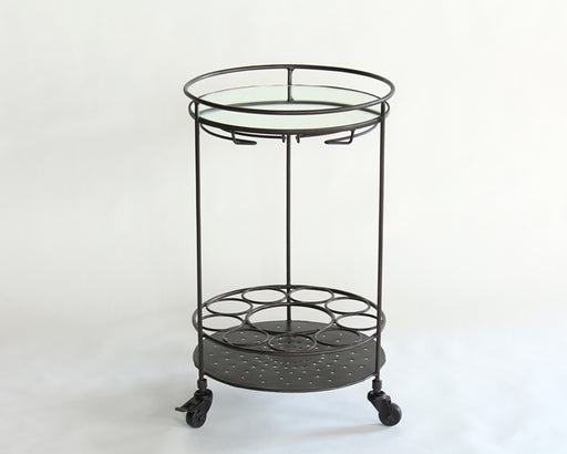 BARCART15 Iron Lacquer Bar Cart