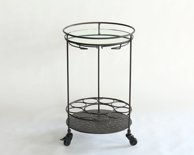 BARCART15 Iron Lacquer Bar Cart
