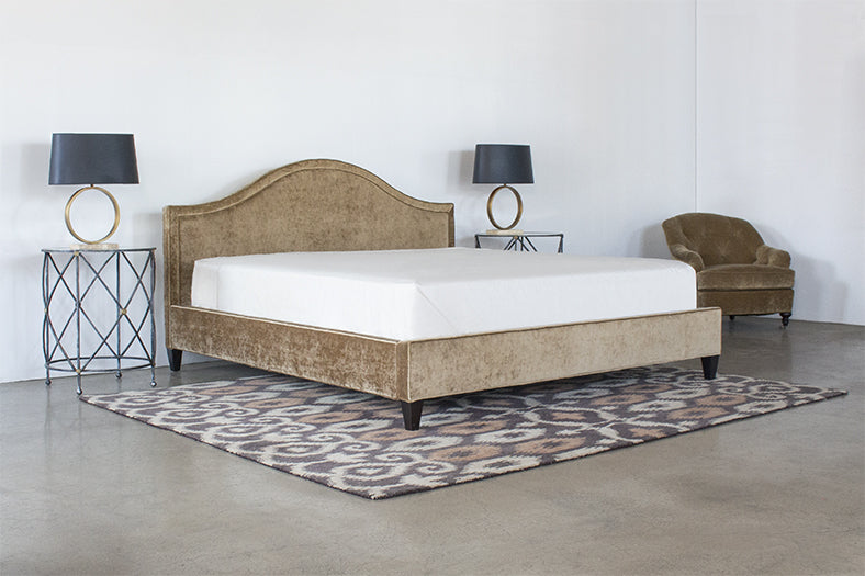 King Bed in Rome Pecan