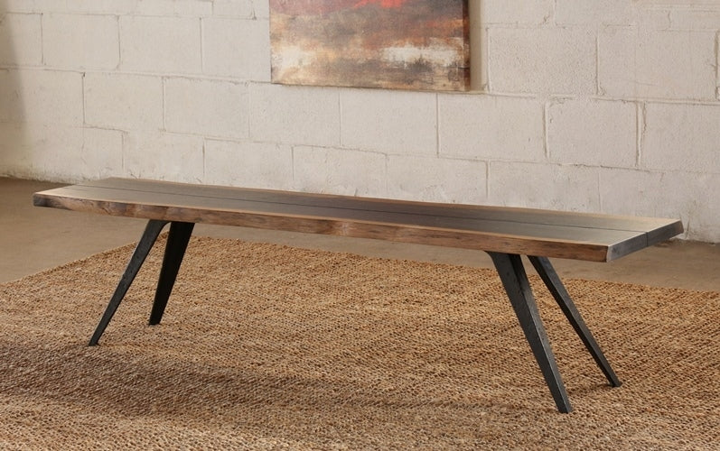 Seared Oak Bench