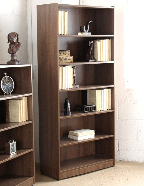 Bookcase with 5 Adjustable Shelves