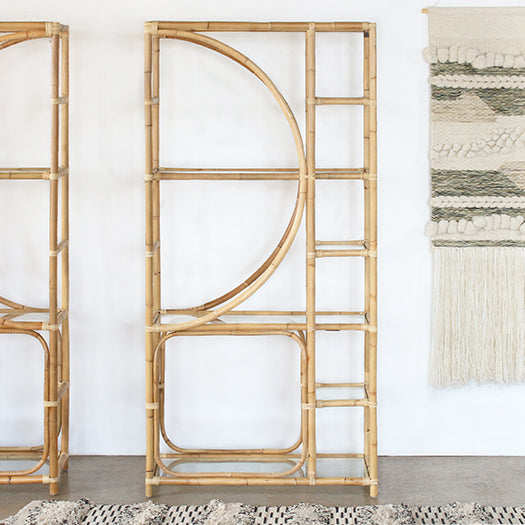 BK68 - South Seas Natural Rattan Etagere