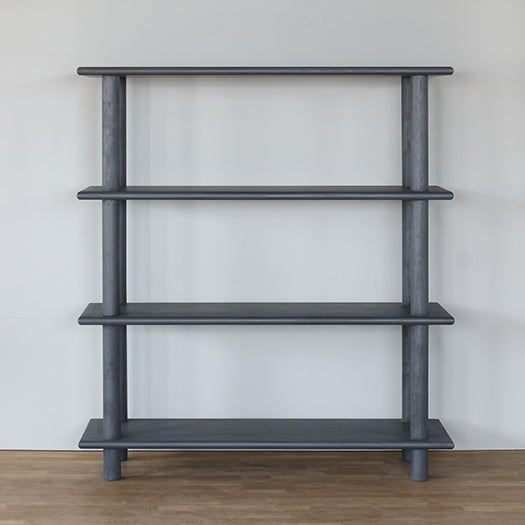 Simple Blue Navy Bookshelf