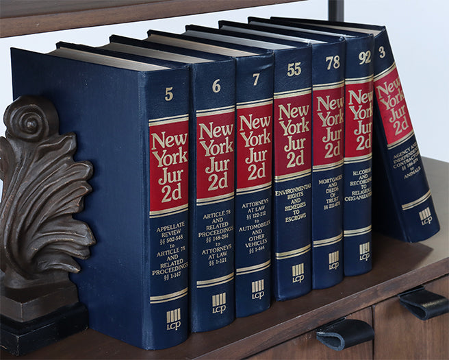 New York Jurisprudence Law Book