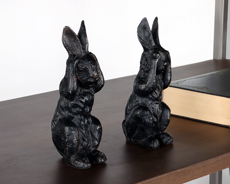 Rabbit Bookends