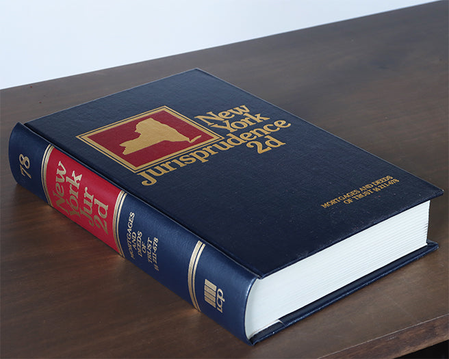 New York Jurisprudence Law Book