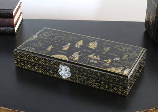 BOX32 Chinese Wooden Document Box
