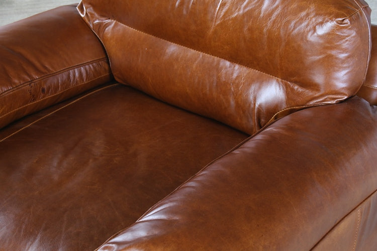 CC215 Silverado Club Chair in Caramel Leather