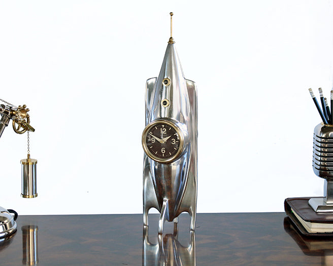 CLOCK11 Rocket Table Clock
