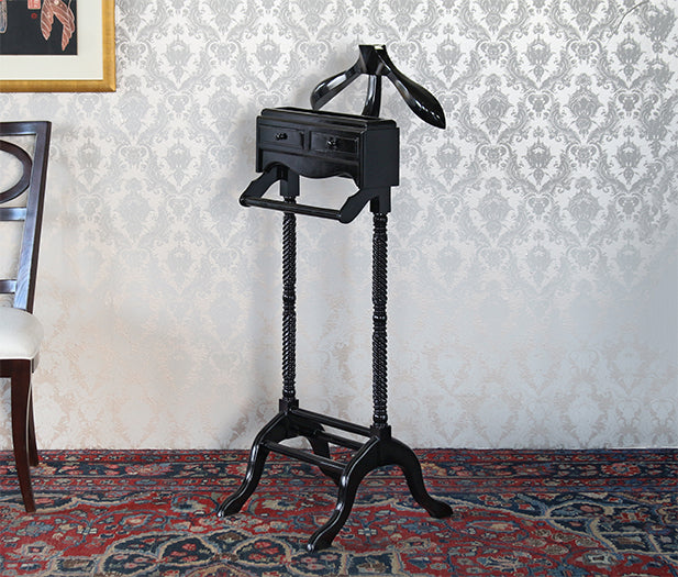Mahogany Wood With Black Finish Dressboy- Cleared