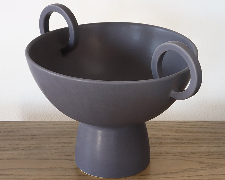 Matte Black Ceramic Bowl - Cleared