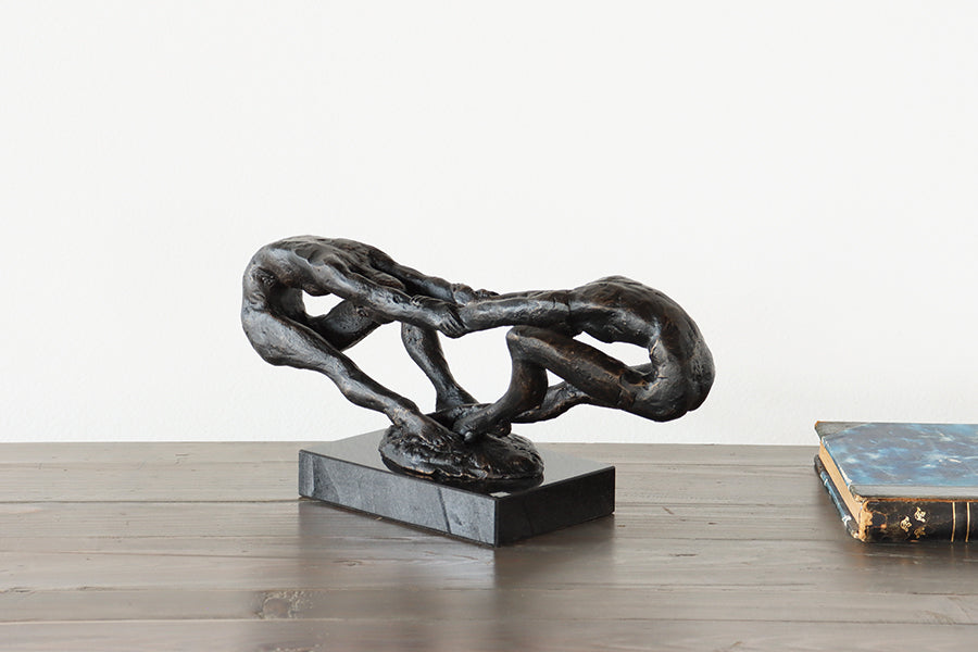 Cast Iron Counterbalancing Figures - Cleared
