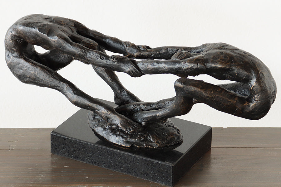 Cast Iron Counterbalancing Figures - Cleared