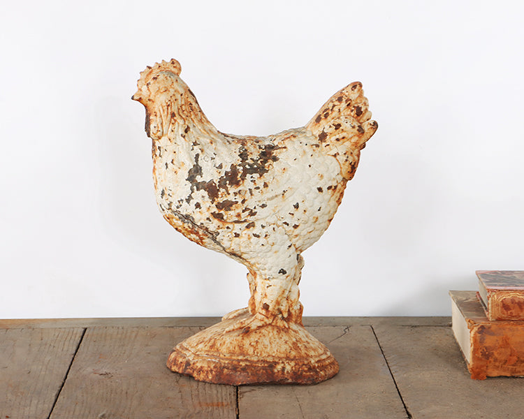 Cast Iron Hen - Cleared Decor