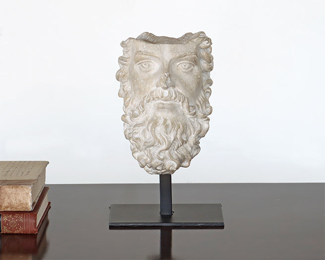 Head Of Zeus Sculpture- Cleared