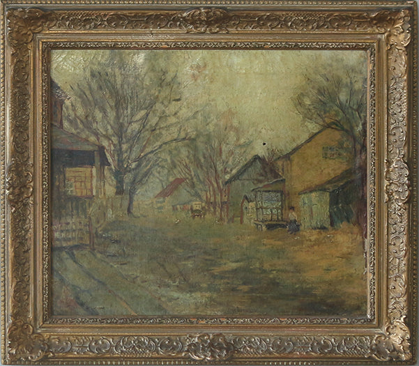 Pennsylvania Impressionist Landscape, Early 20th Century 25.5W x 22.5H