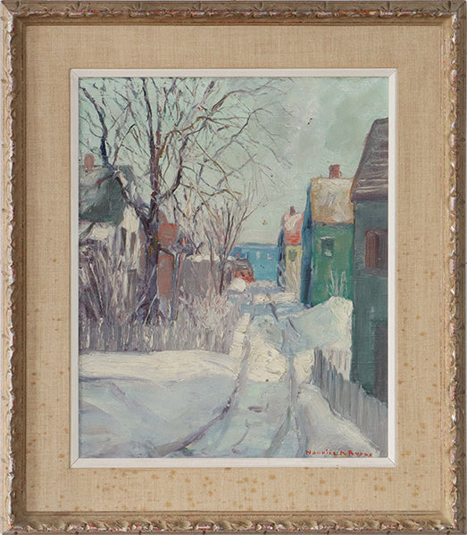 America Impressionist, Provincetown, Early 20th Century 26.5W x 23.5H