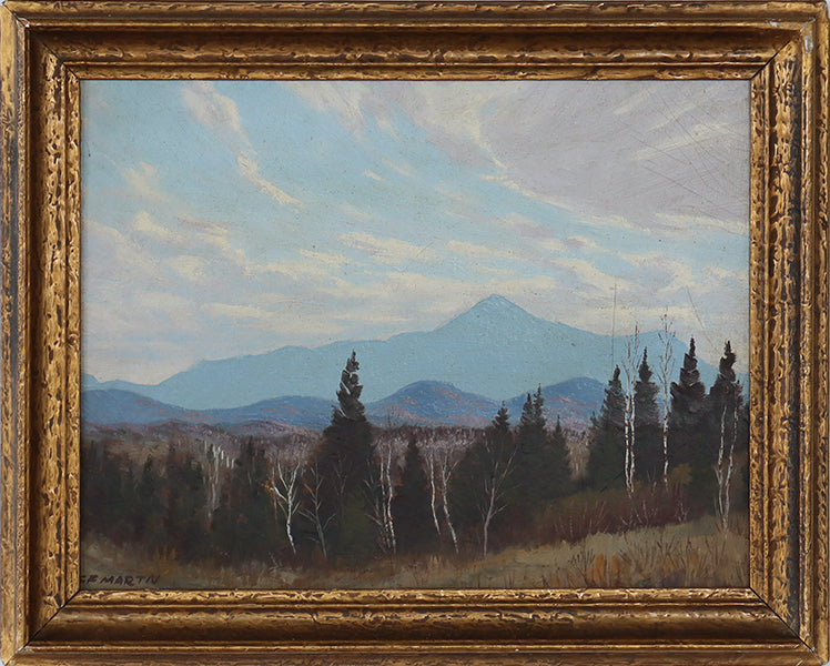 Antique American Hudson River Luminous Landscape 16W x 12H - Cleared Art
