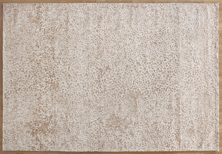 8'6" X 12' Sand Speckled Ivory Rug - Cleared
