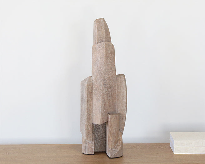Harmony Wood Sculpture --Cleared Decor