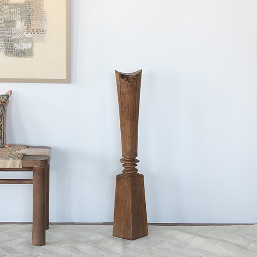 Abstract Wood Sculpture --Cleared Decor